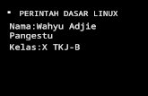 Perintah Dasar Linux