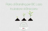 Piano di Branding per BIC Lazio Incubatore di Bracciano
