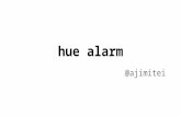 hue alarm 2015