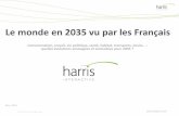 sondage Harris Interactive : le monde en 2035 vu par les Français