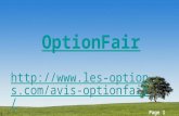 Option fair