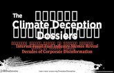 The climate deception dossiers hebrew pp