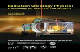 Radiation oncology physics