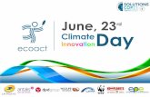 Climate Talks: Damien Boyer, Manager - Nash Tec on Climate Innovation Day (June 23rd 2015)