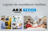 Arxtech Moniteurs Tactile Industrie 2015 FR