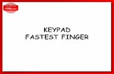 Keypad Fastest Finger