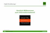 Digital Brandmanager - Informationsabend - WIFI