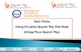 Giới thiệu C.ty CP Quỳnh Thy Việt Nam