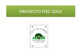 Ponencia proyecto itec 2014