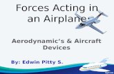 Forces acting in an airplane   edwin pitty s.