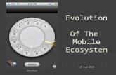 Evolution of the Mobile Ecosystem