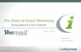 State of Email Marketing Going Beyond Cross Channel