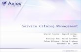 Successful Service Catalog implementation