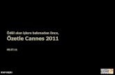 Ozetle Cannes Lions 2011