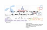 Dismal OTT services offered by Telcos in Pakistan