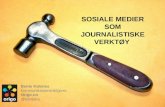Sosiale medier som journalistiske verktøy