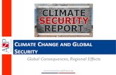 Climate Security Report - Climate Change and Global Security