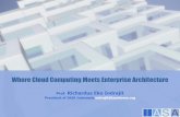 Where cloud computing meets Enterprise Architecture
