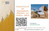 Construction Equipment Market in India 2014
