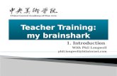 Teacher training   my brainshark - 1 introduction