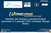 Gestión del tiempo y productividad personal 2.0 usando GTD (Getting Things Done)