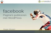 Facebook tabpagina’s publiceren met WordPress - WordCamp Nederland 2012