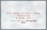 Dịu dàng cỏ hoa - Body Painting & Nude Art  nhiếp ảnh gia Dương Quốc Định