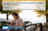 申込みガイドBusiness scenario recommendations（bsr) for sap s4 hana v2
