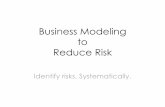 Business Modeling to Reduce Risk (at 10th Lean Startup Meetup Karlsruhe)