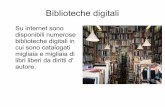 Biblioteche digitali
