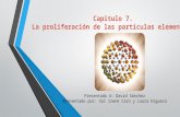 Presentacion La Proliferacion de Las Particulas Elementales 1