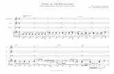 This is Halloween - The Nightmare Before Christmas Choral