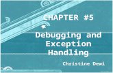 p5 Debugging and Exception Handling