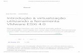 Introdução à Virtualização Utilizando a Ferramenta VMware ESXi 4