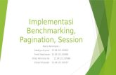 Implementasi Pagination,Benchmark, Dan Session