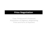 Price Negotiation