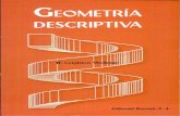 Geometría Descriptiva- Compendio de Geometría Descriptiva Para Técnicos Escrito Por B. Leighton Wellman-Leighton Wellman. B.
