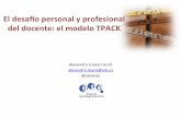 El desafío personal y profesional del docente: el modelo TPACK