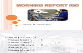 Morning Report Format