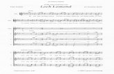 Loch Lomond- SATB