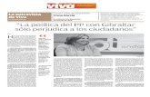 151020 Viva CG- Irene García, Presidenta de La Diputación de Cádiz- 'La Política Del PP Con Gibraltar Solo Perjudica a Los Ciudadanos'