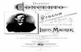 Maurer Violin Concerto Op.59 Violinpart
