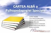Studiu Privind Educația Specială Și Incluzivă - Cartea Albă a Psihopedagogiei Speciale