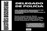 230 Questões Discursivas Para Delegado de Polícia