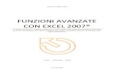 Funzioni Avanzate Con Excel 0FUNZIONI AVANZATE CON EXCEL 2007®