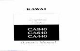 Kawai Digital Piano Ca440