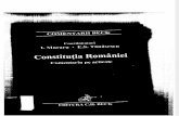 2012ianConstitutia Romaniei. Comentariu Pe Articole