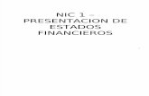 Nic1 Presentacion de Estados Financieros