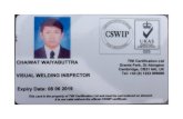 CSWIP 3.0 Certificate chawat
