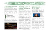 Balitang Bamboo - Issue 2 - October 9, 2015